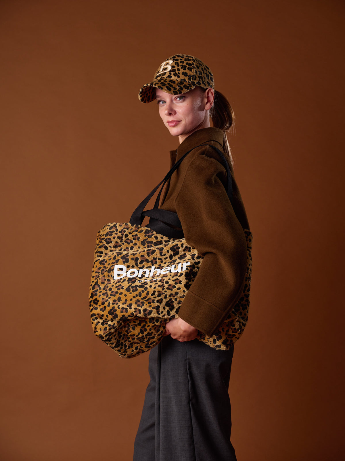 N°4 Kanvas Çanta- Leopard