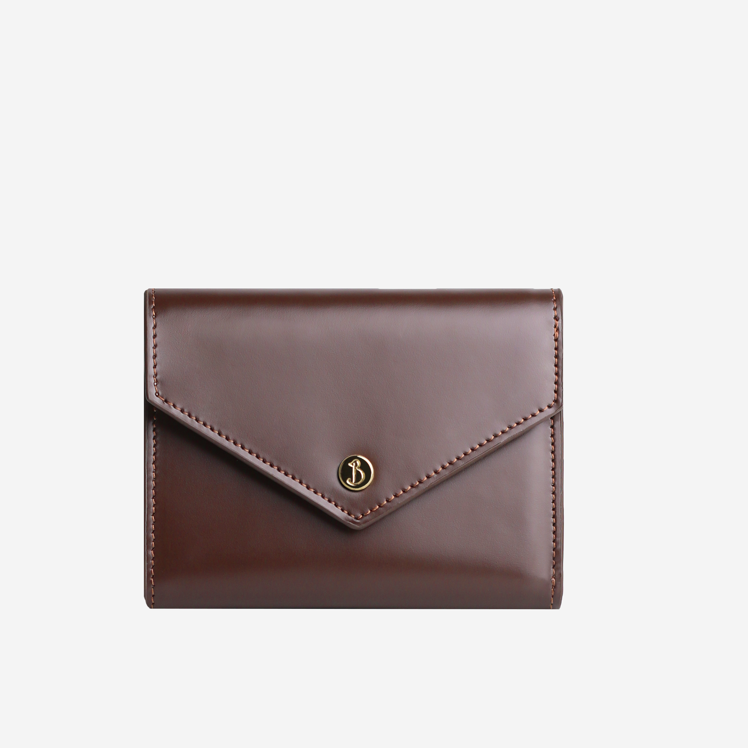 B+WALLET- Chocolate Brownie Beige Small