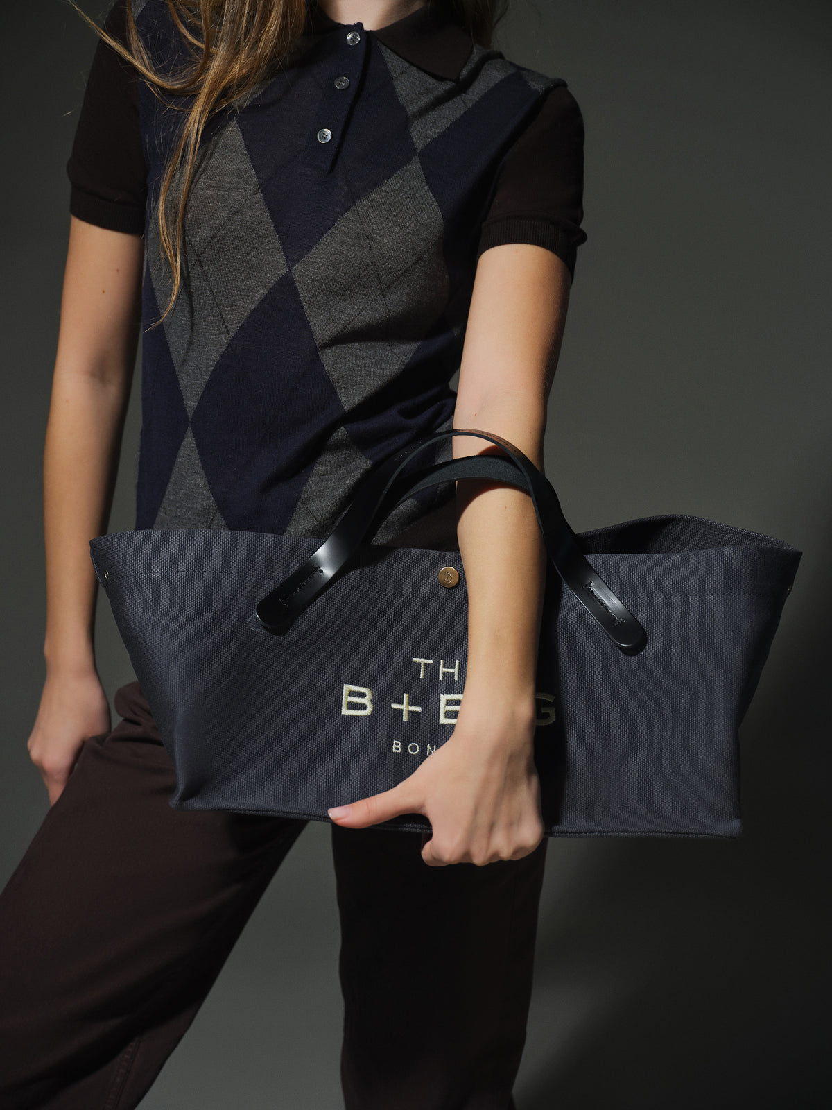 N°2 Baguette Çanta- Denım Gray