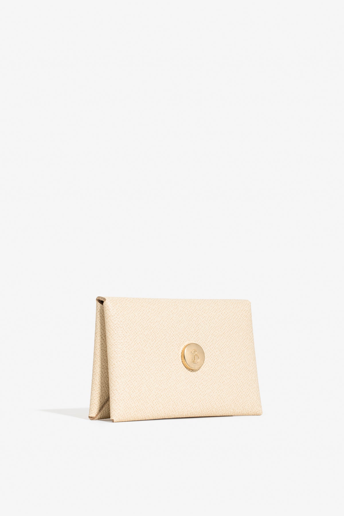 Beige Card Holder