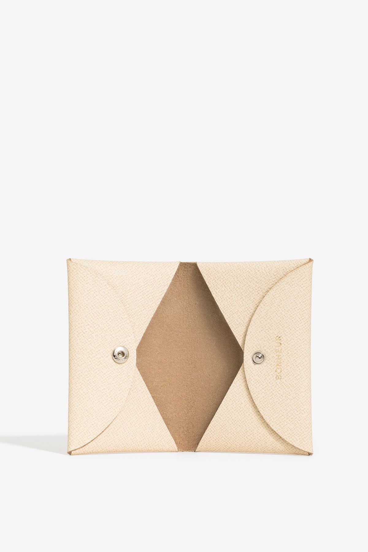 Beige Card Holder