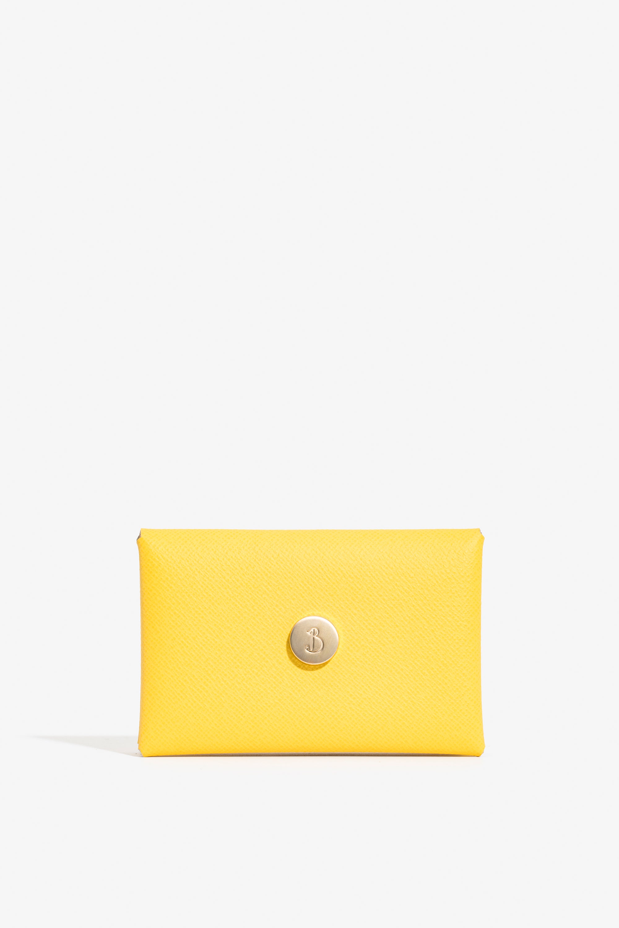 Pastel Yellow Card Holder