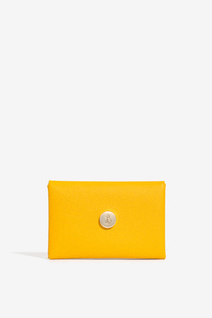 Mustard Yellow Card Holder