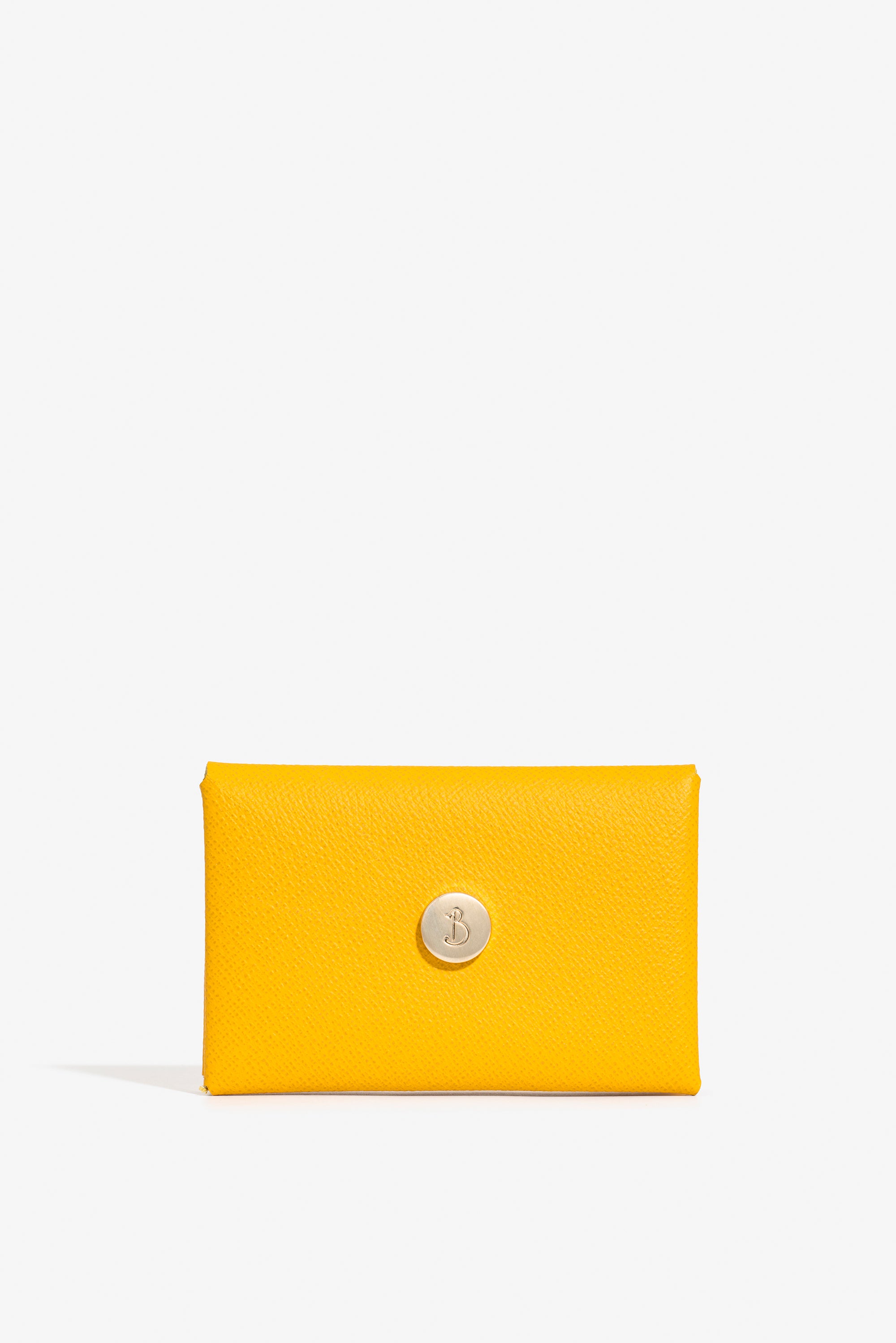 Mustard Yellow Card Holder
