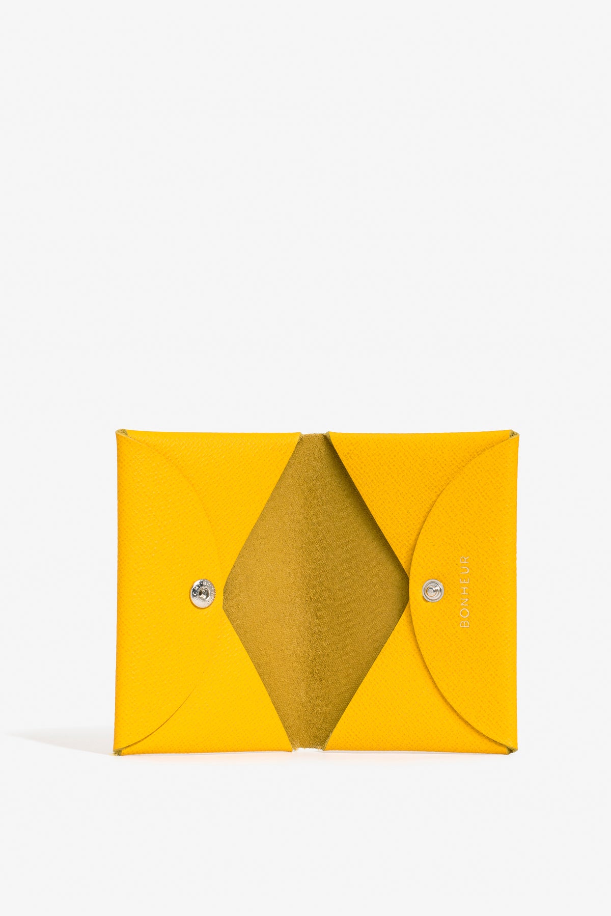 Mustard Yellow Card Holder