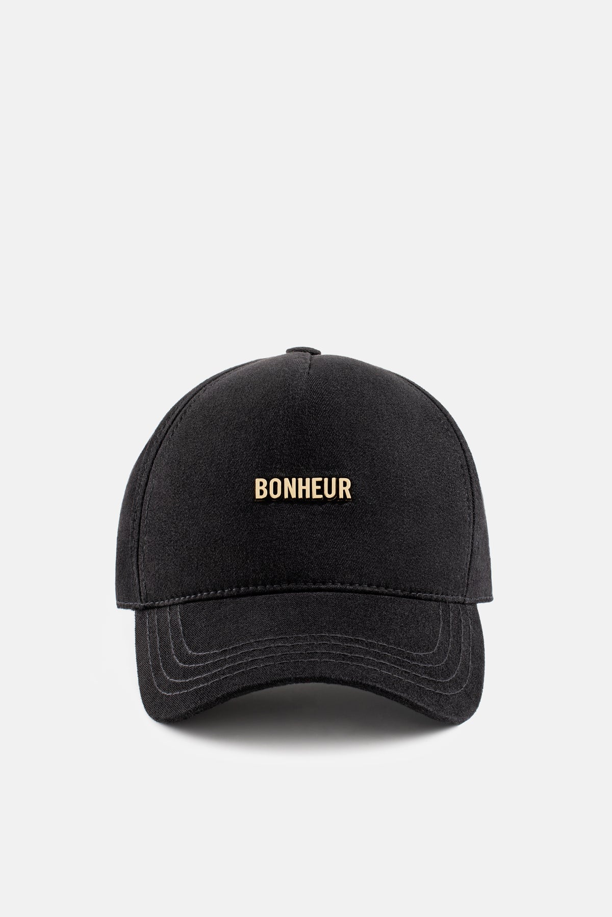 Bonheur Metal Logo Baseball Cap