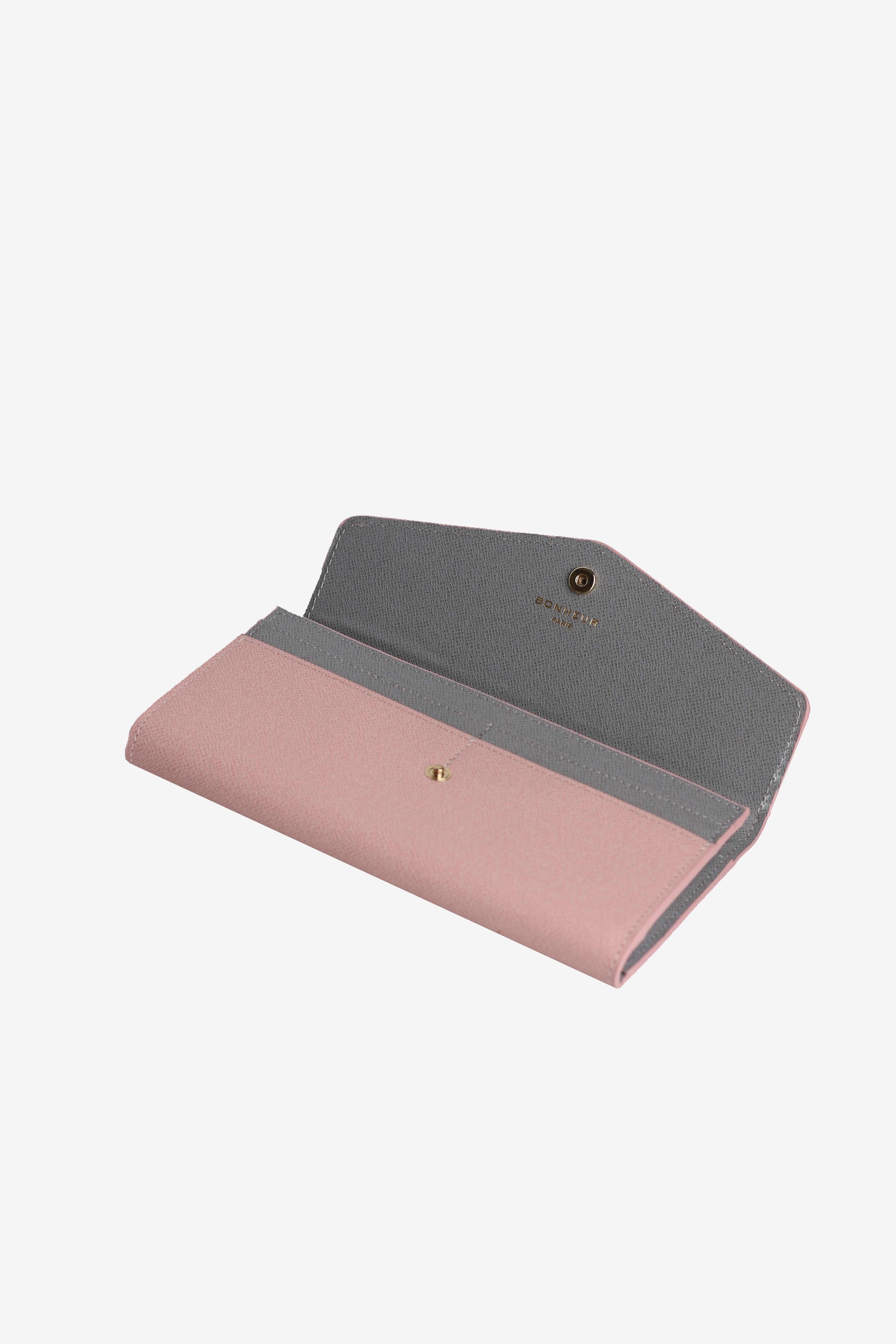 B+WALLET- Rose Pink Büyük Boy Cüzdan