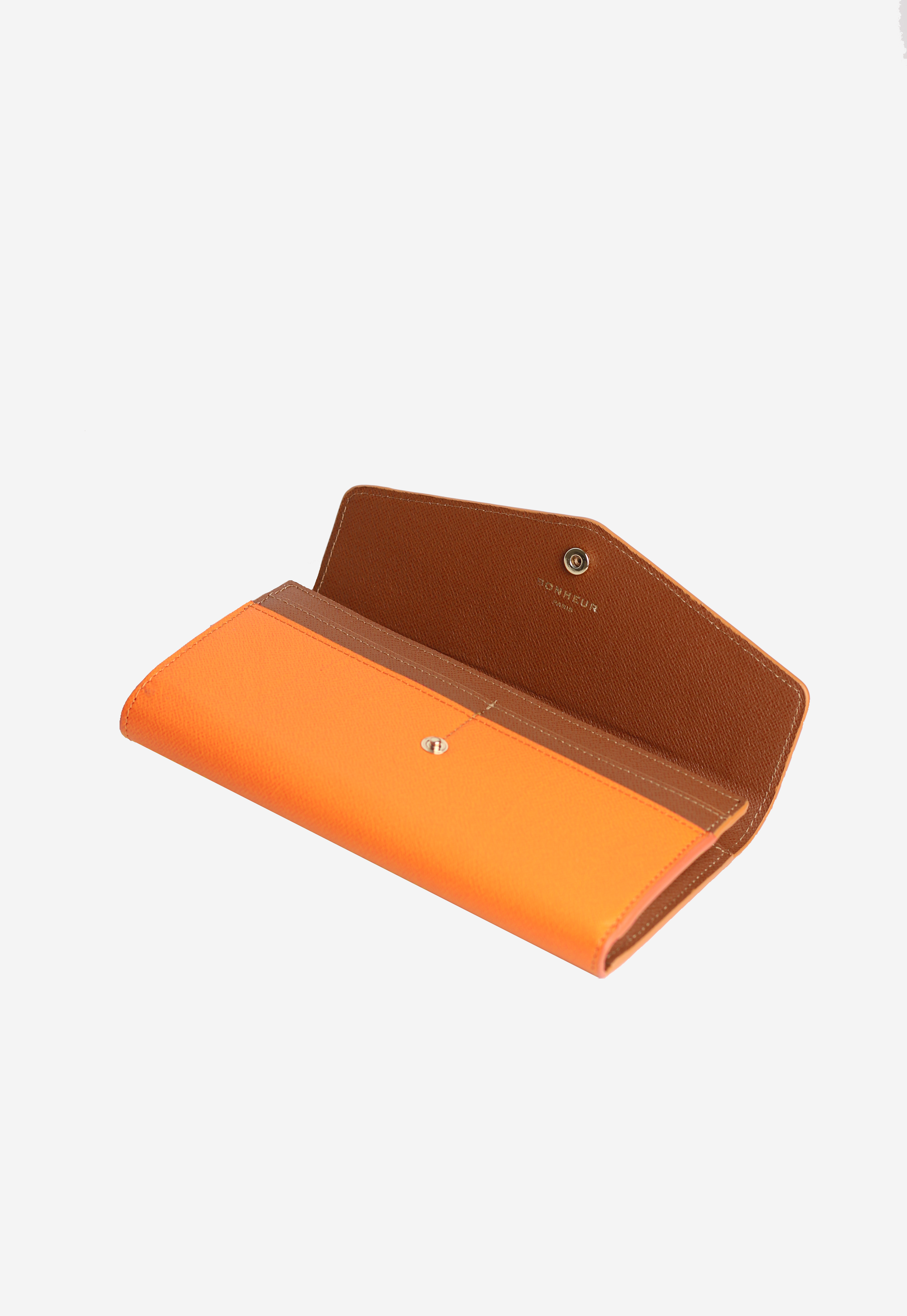 B+WALLET- Sun Orange Büyük Boy Cüzdan