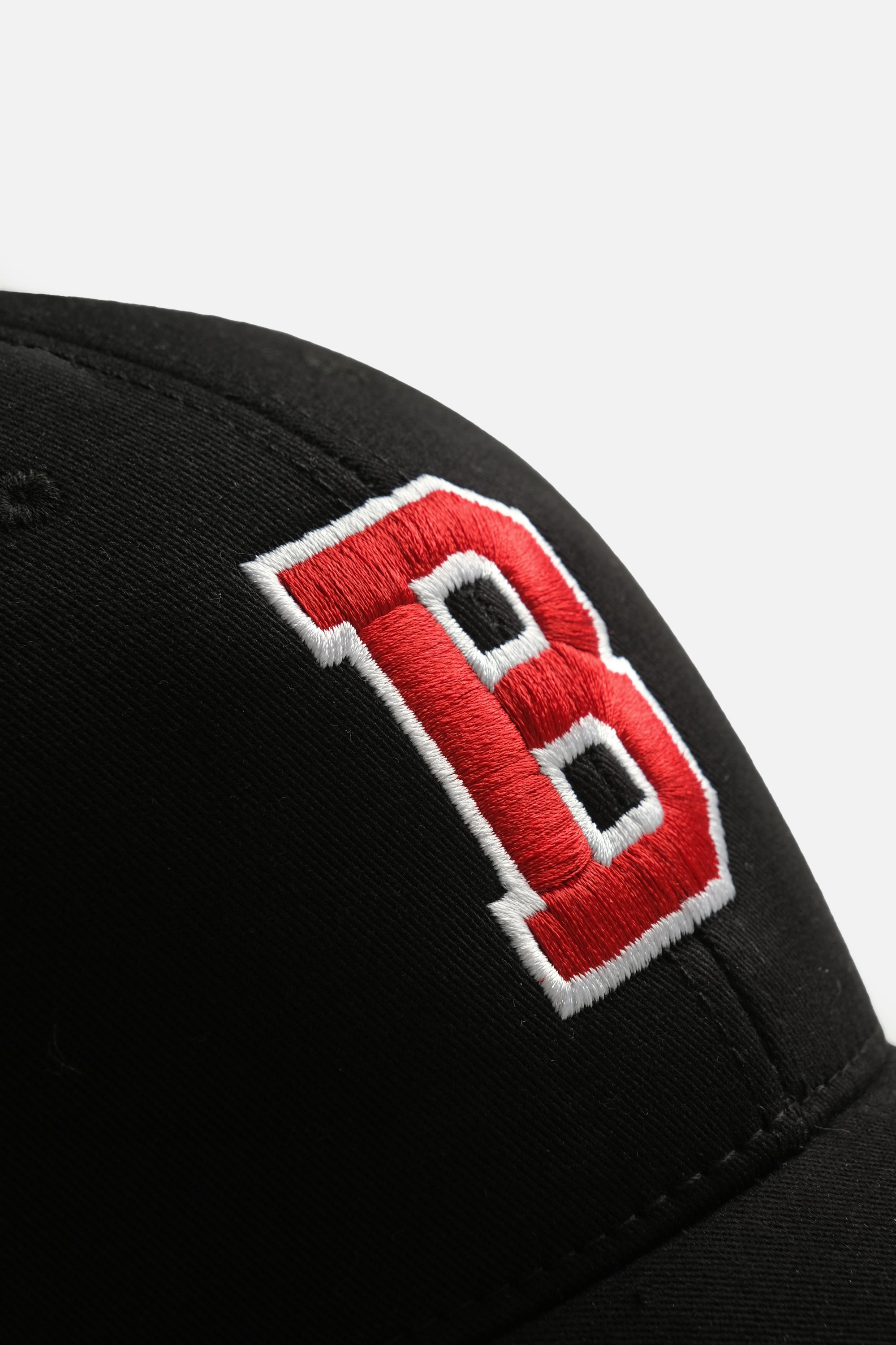 Bonheur B Red Baseball Cap