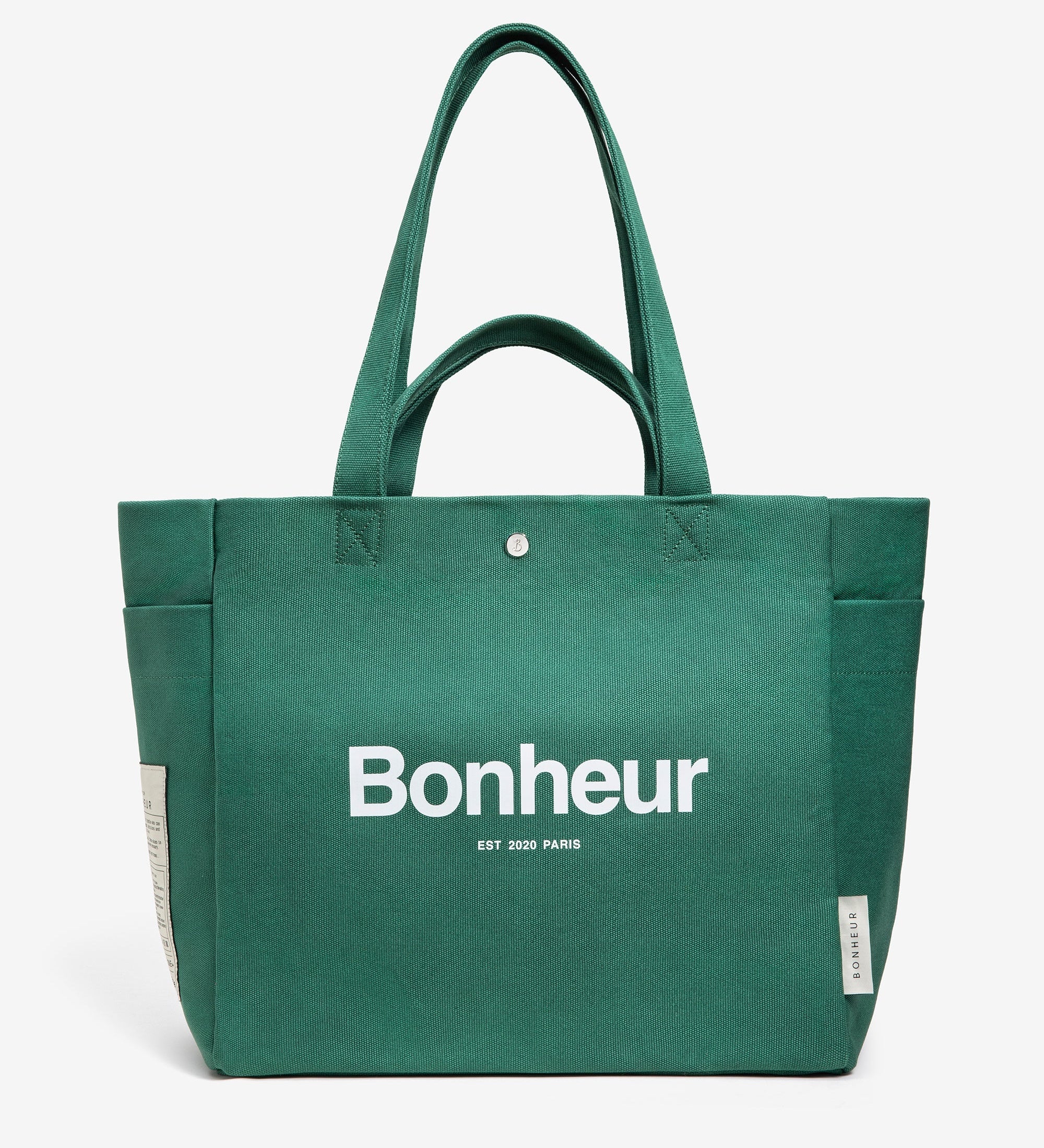 N°4 Canvas Cotton Bag- Dark Jean