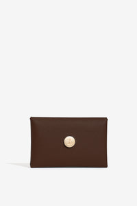 Coffee Brown Card Holder