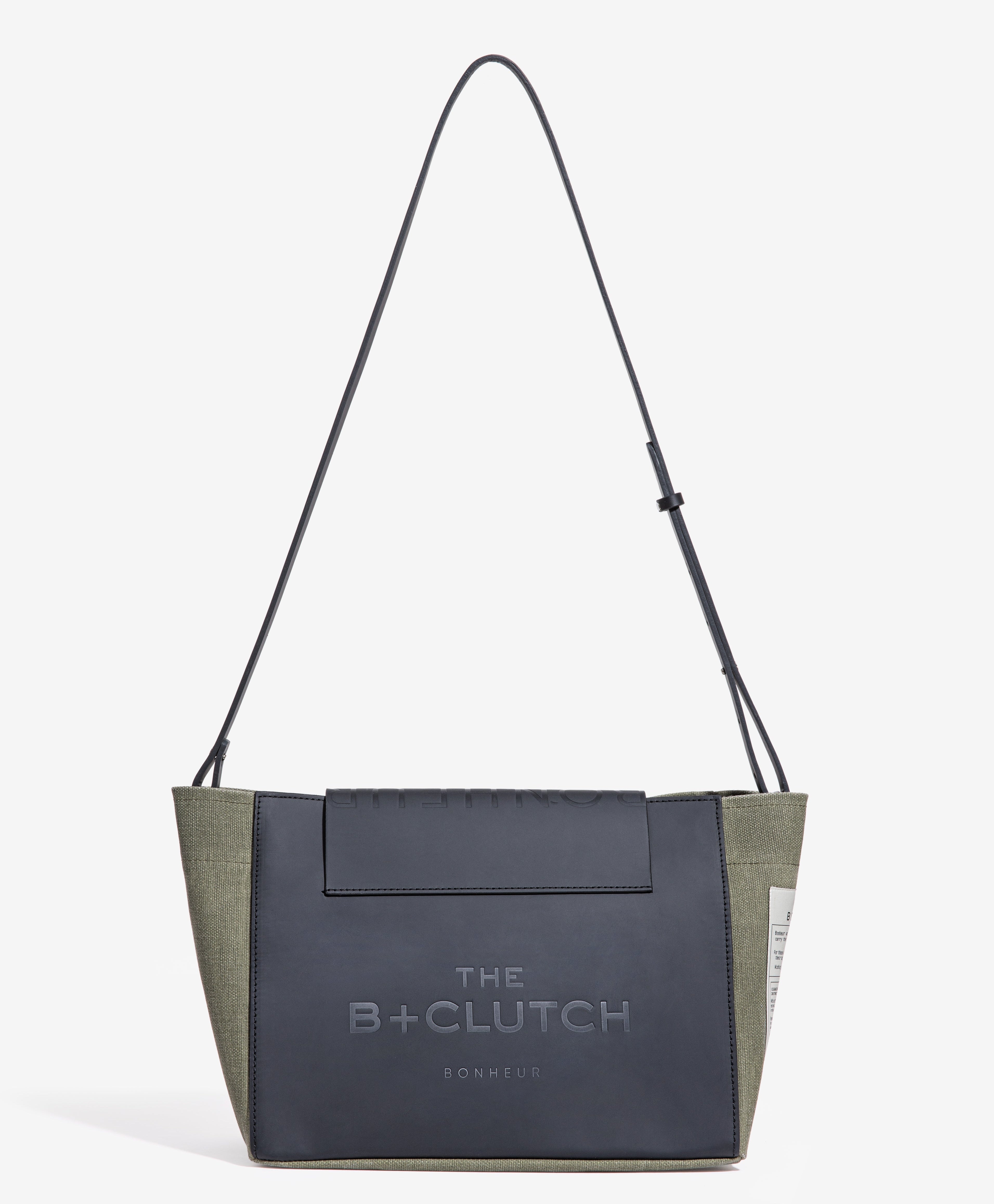 Kanvas Clutch+Bag- Green Tea