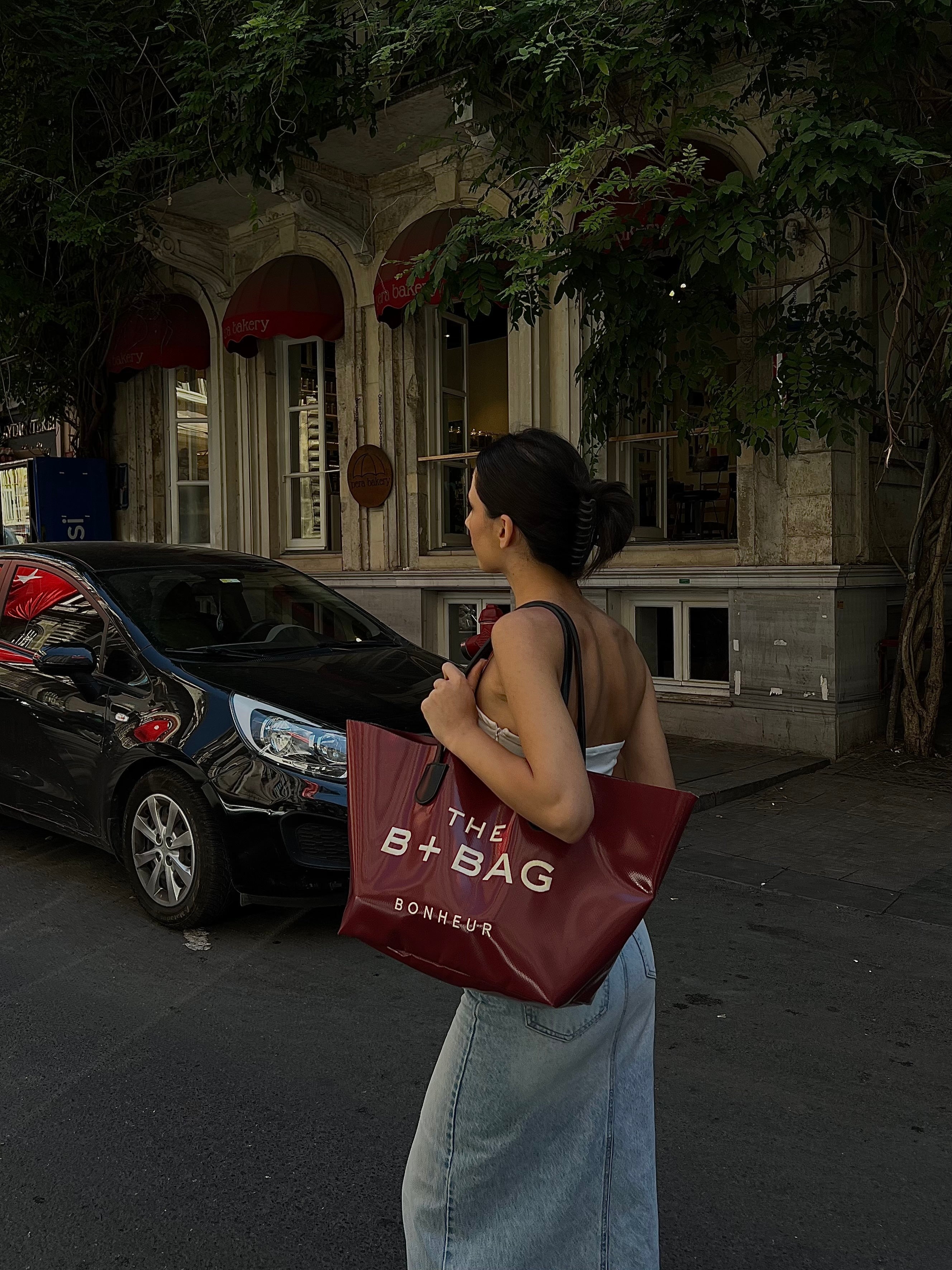 PolyPop Cherry Wıne Tote Bag