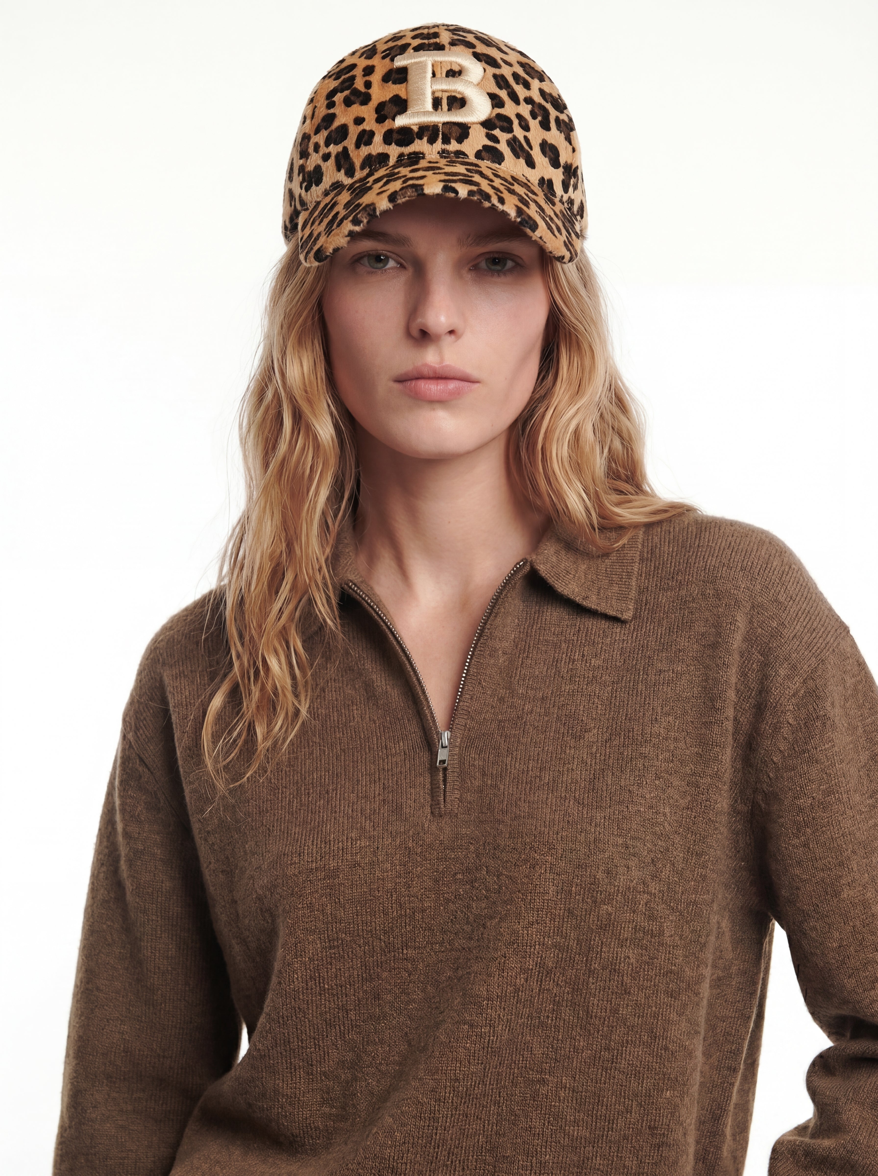 Bonheur Leopard B Baseball Cap