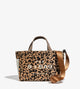 Kanvas Leopard Çanta