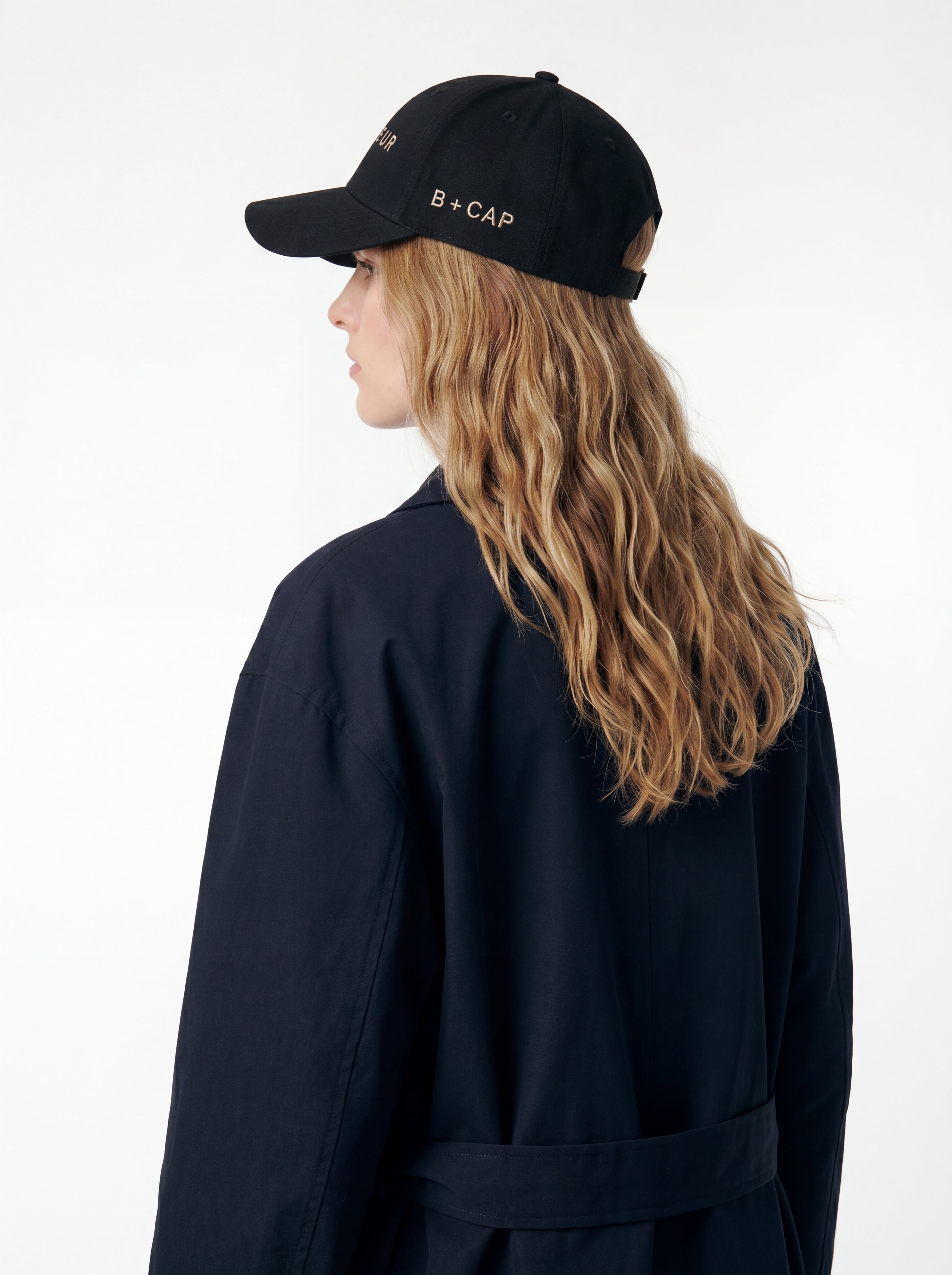 Bonheur Black Baseball Cap