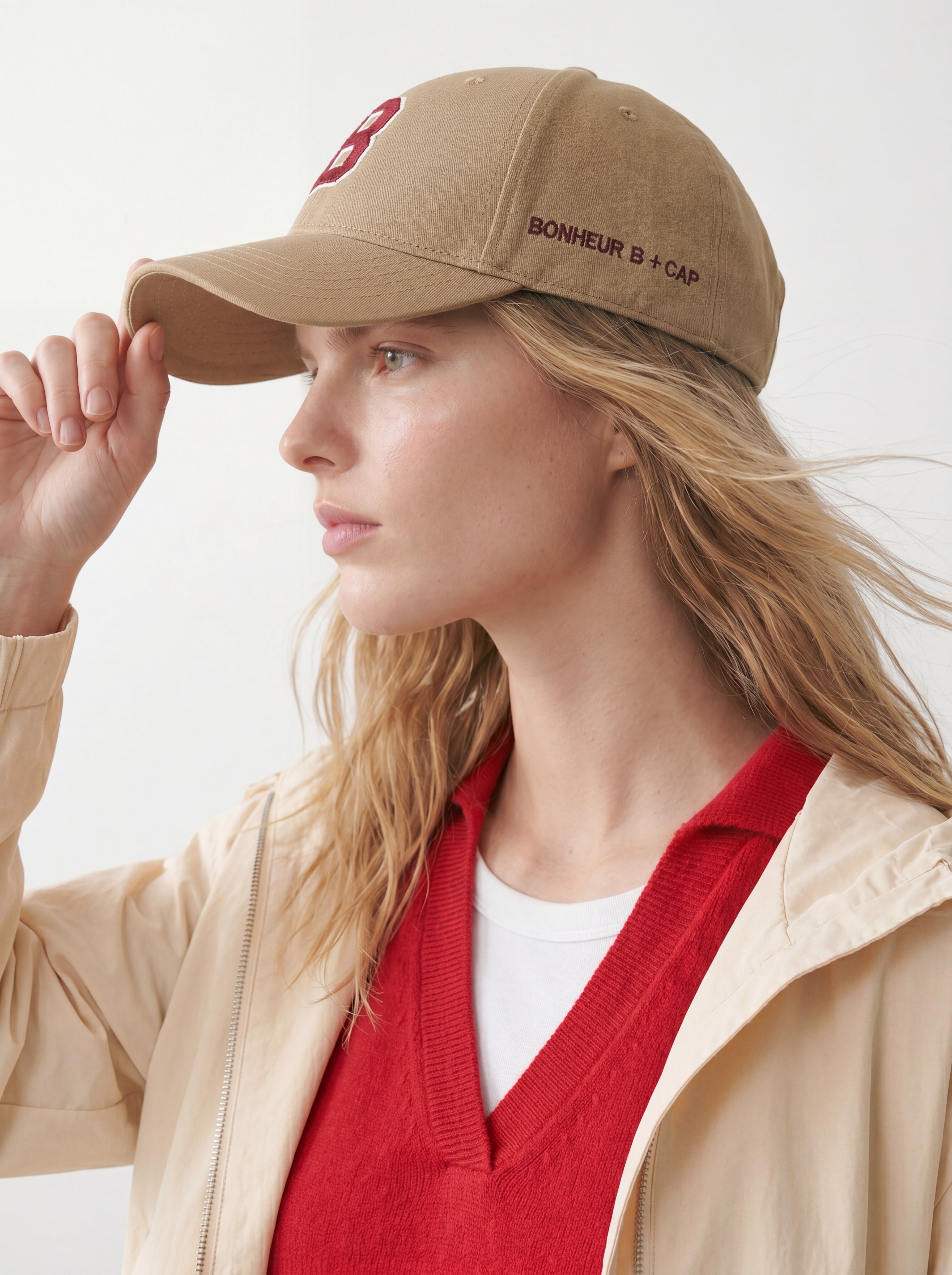 Bonheur Mustard Baseball Cap