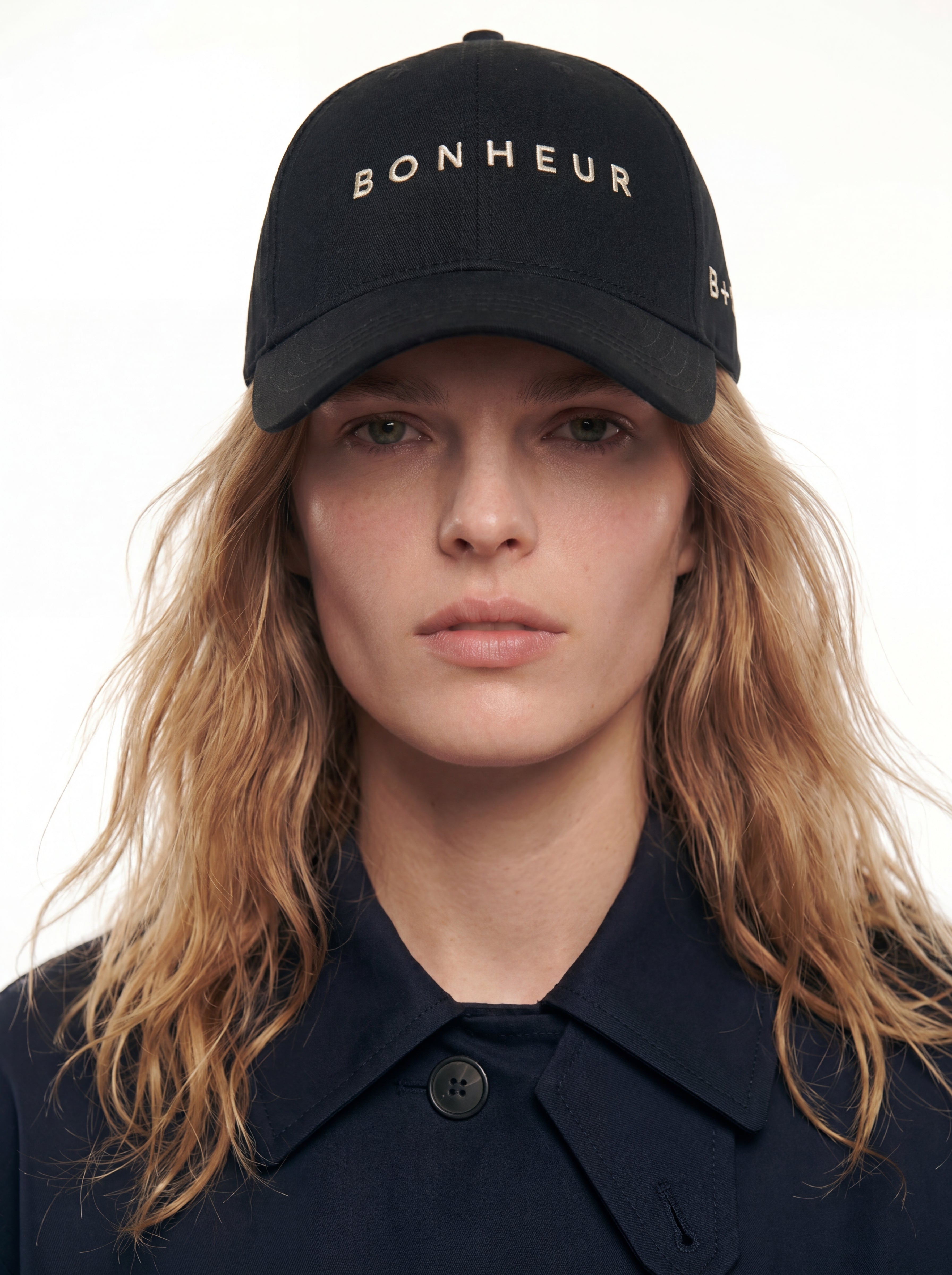 Bonheur Black Baseball Cap