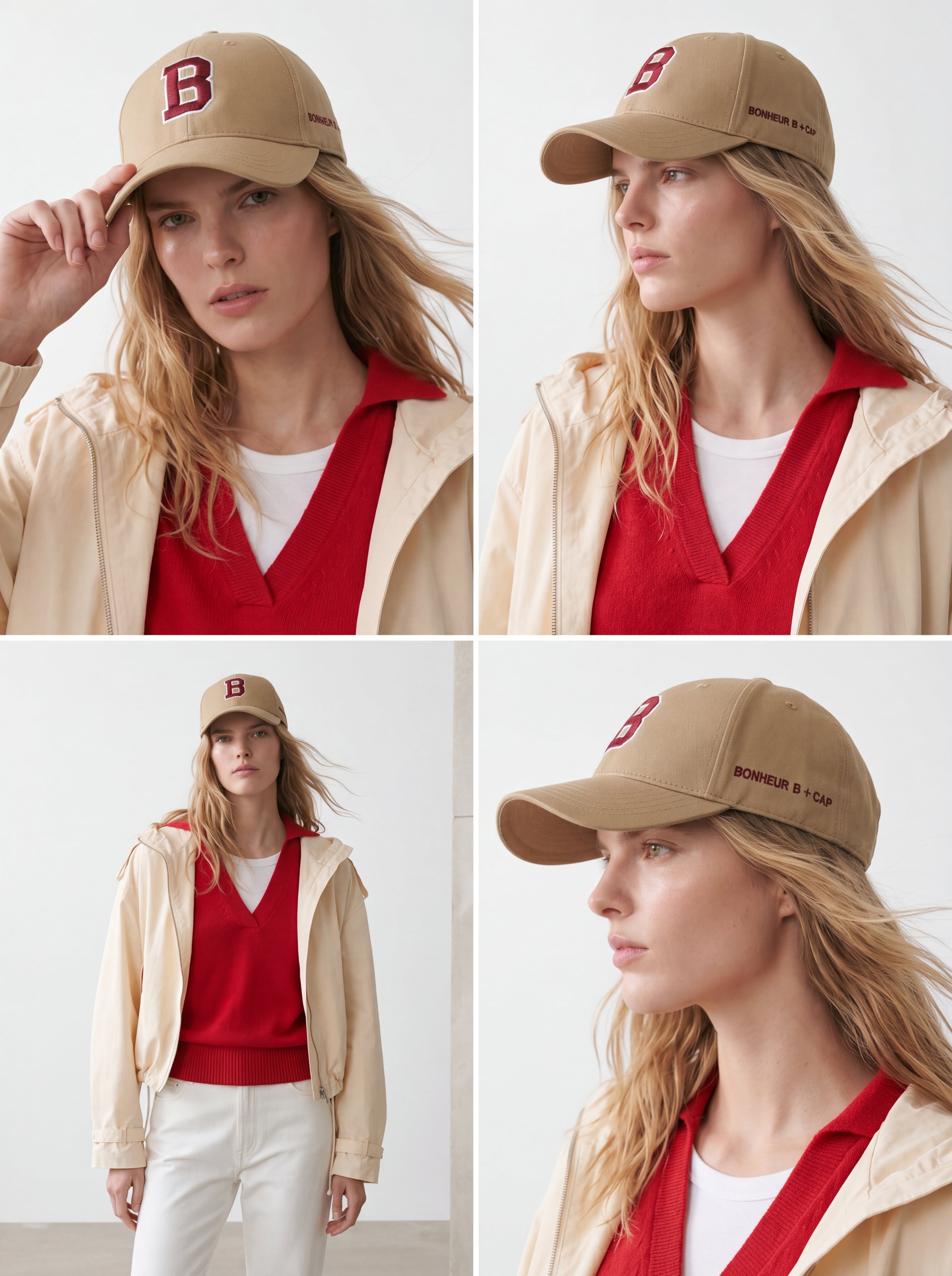 Bonheur Mustard Baseball Cap