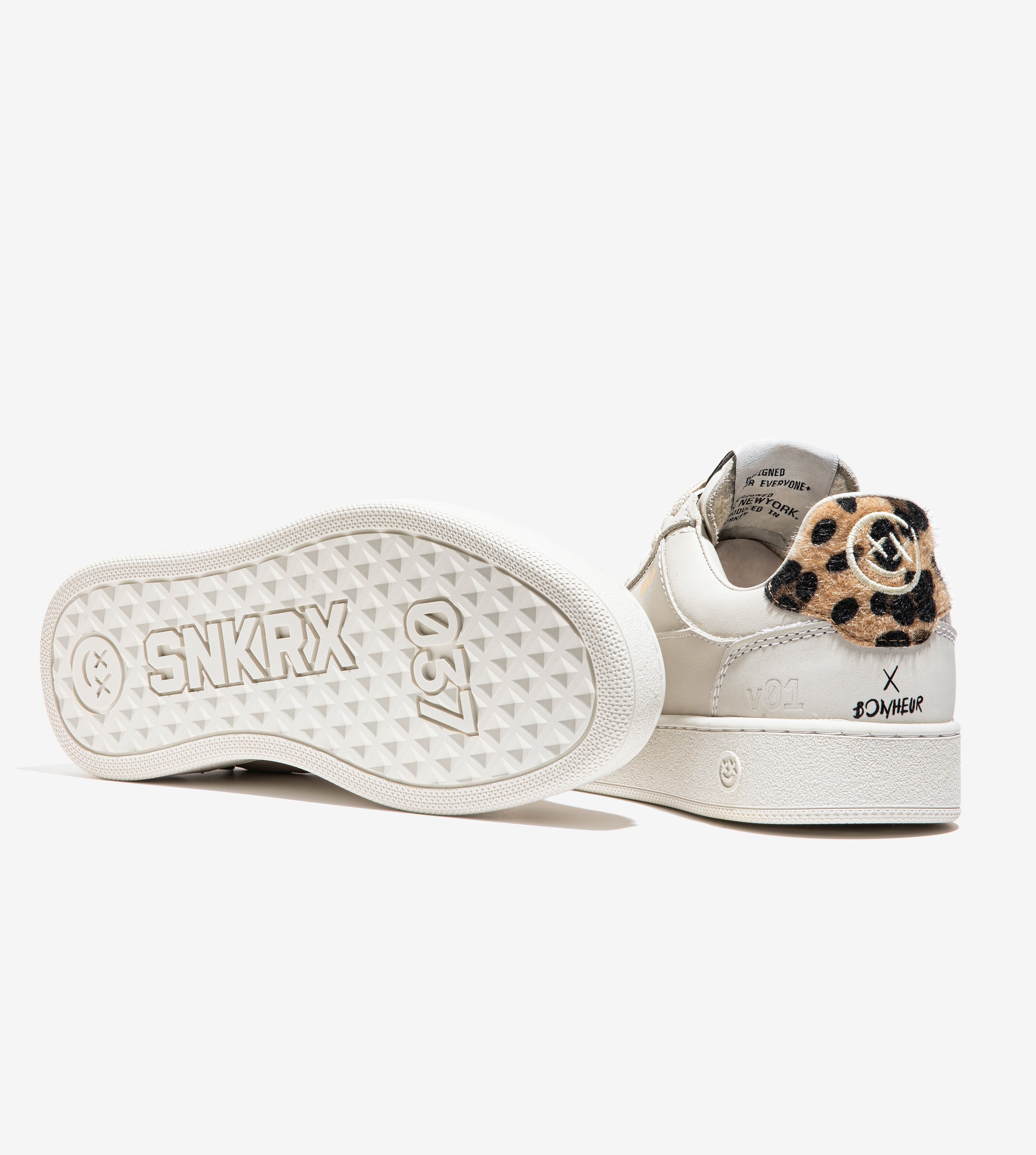 bonheur Bonheur x SNKRX NEWYORK Leopard Sneakers