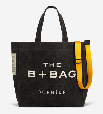 Canvas Parisian Night Large Tote Bag